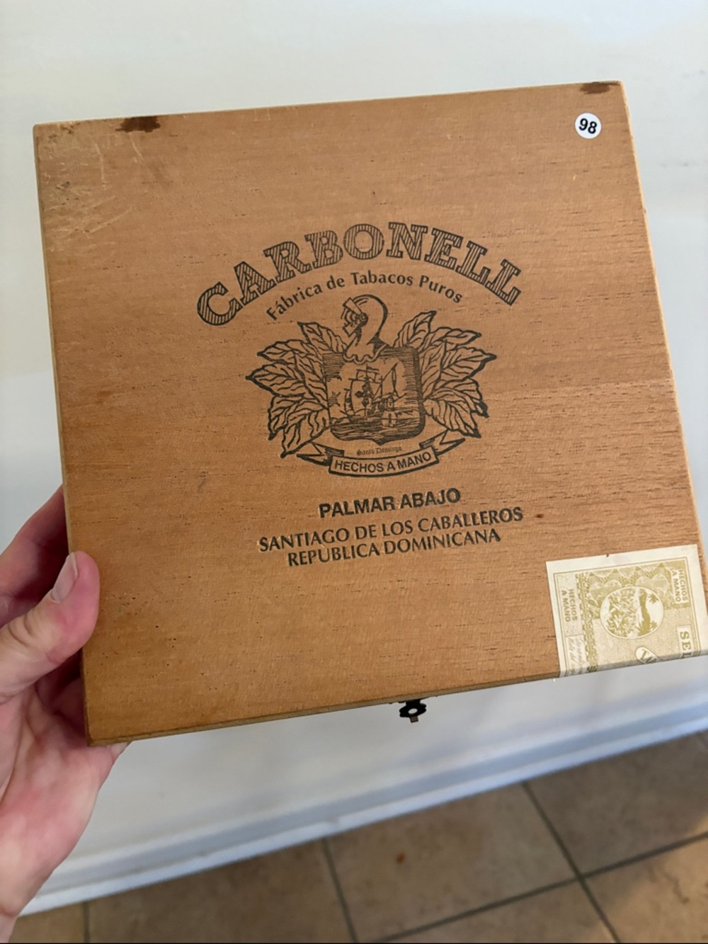 wood cigar box